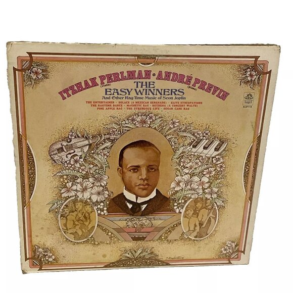 Itzhak Perlman André Previn The Easy Winners (Vinyl, 1975) Angel Records S-37113 - Picture 1 of 10